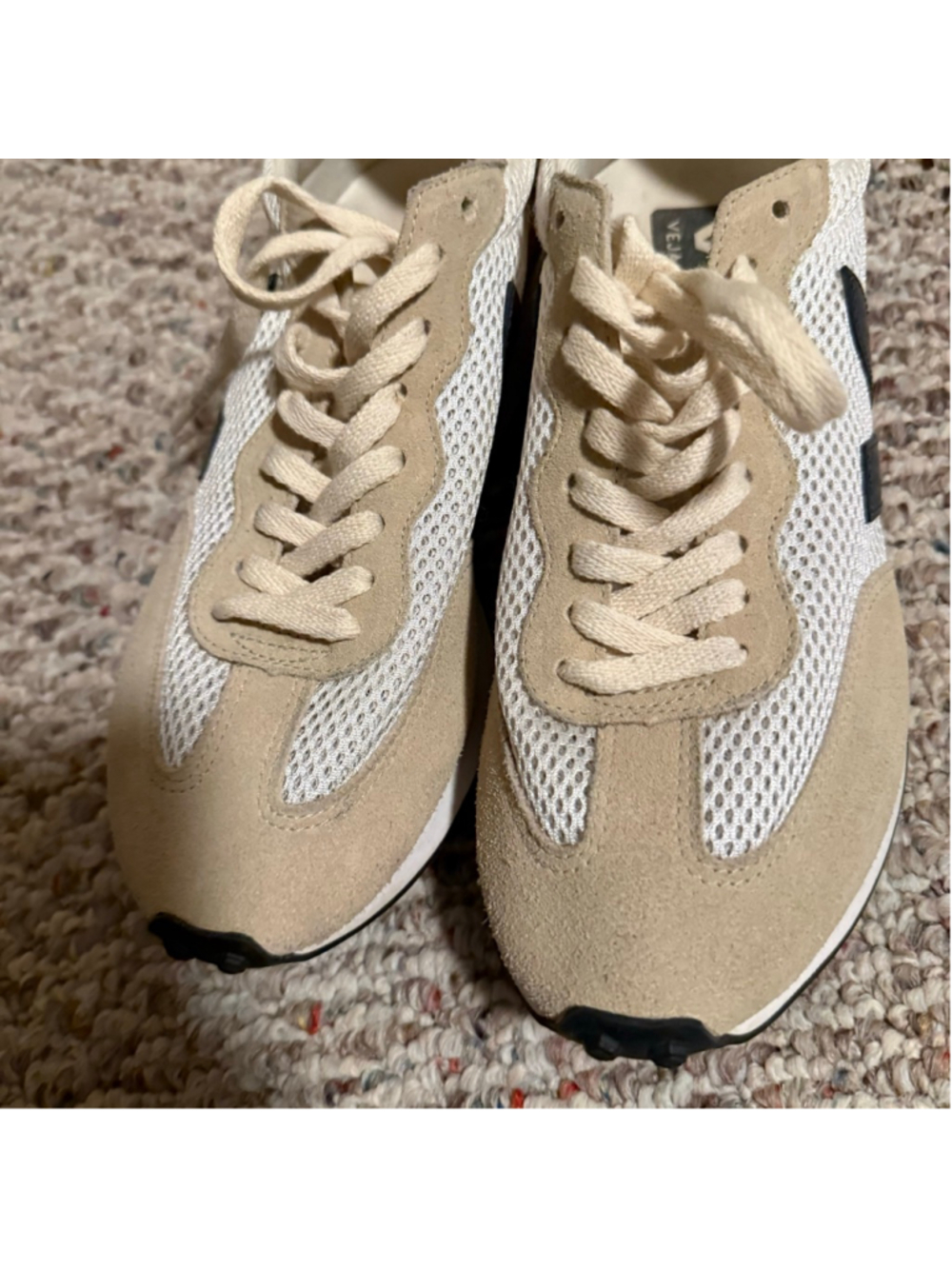 VEJA Rio Branco Sneakers in Lunar Nautico Navy White Crème- Size 41 Women’s 10 - Picture 7 of 9